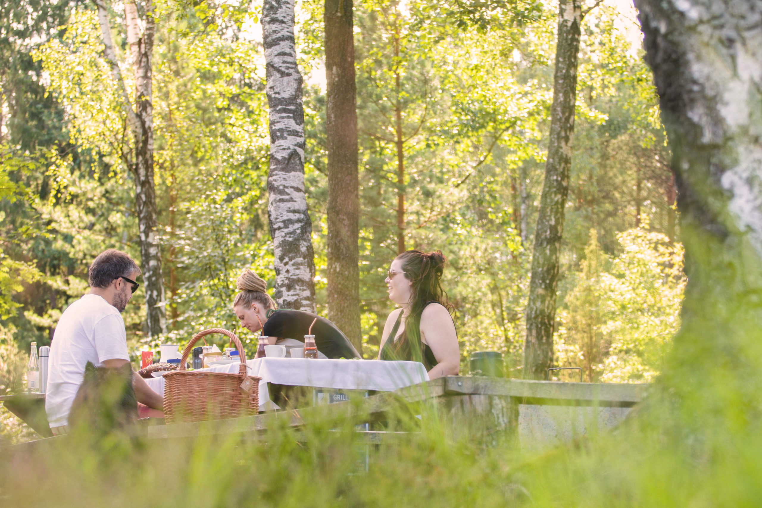 Breakfast at lake Iglasjö